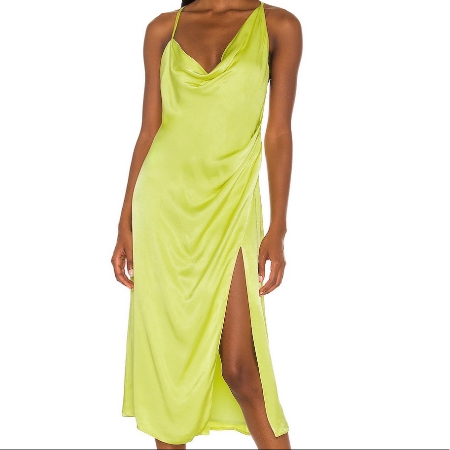 Revolve Lime Maxi